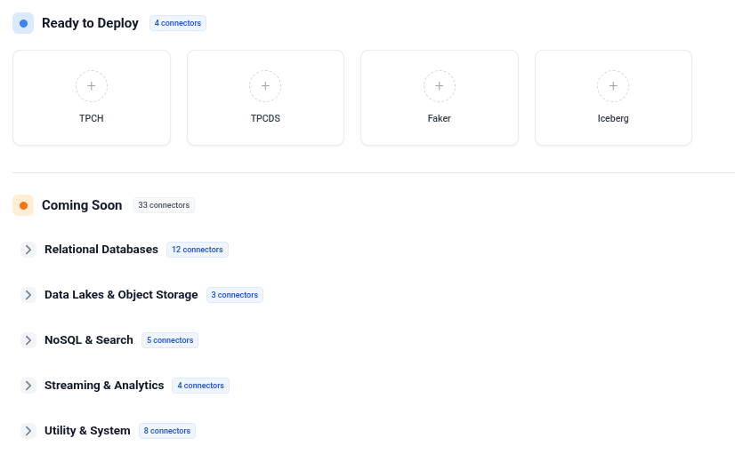 Hub de connecteurs de données Hyperfluid