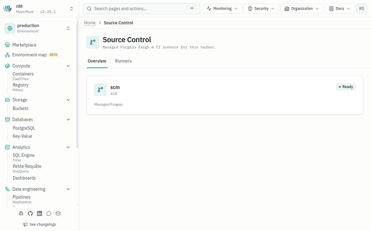 Votre forge Git et vos runners CI, dans votre cluster.