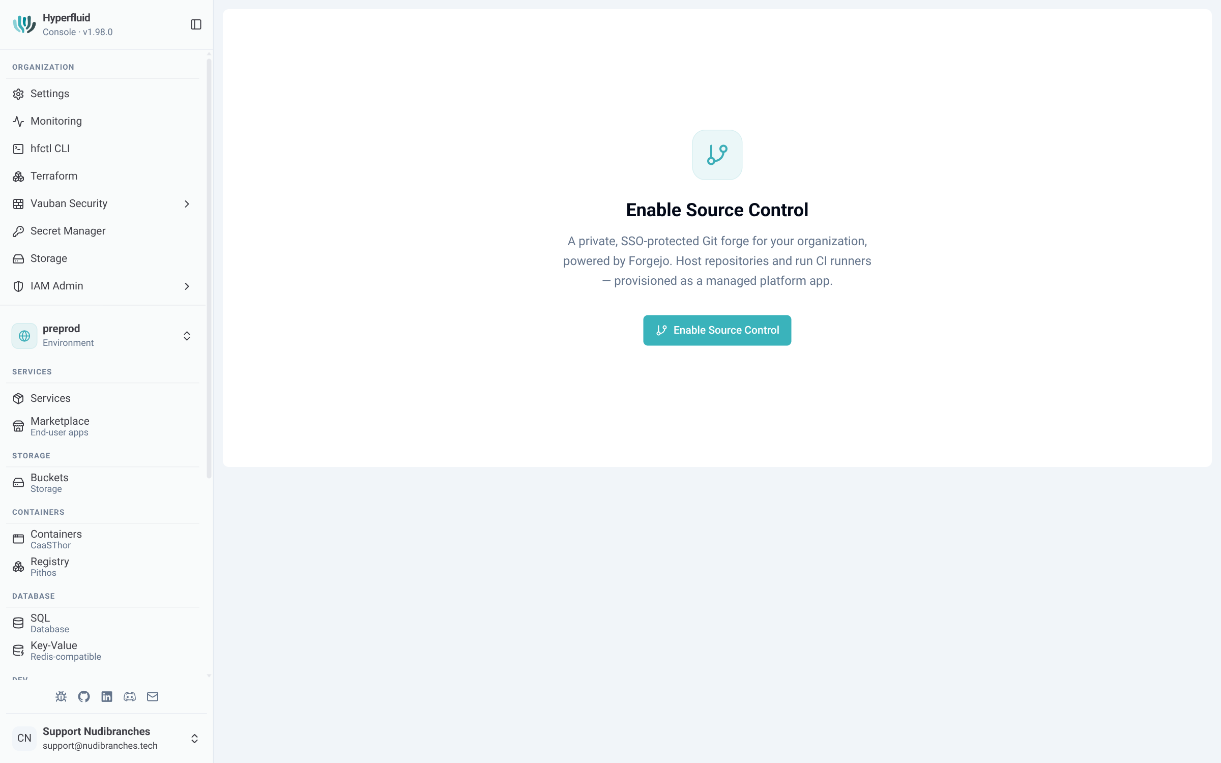 Votre forge Git, dans votre cluster